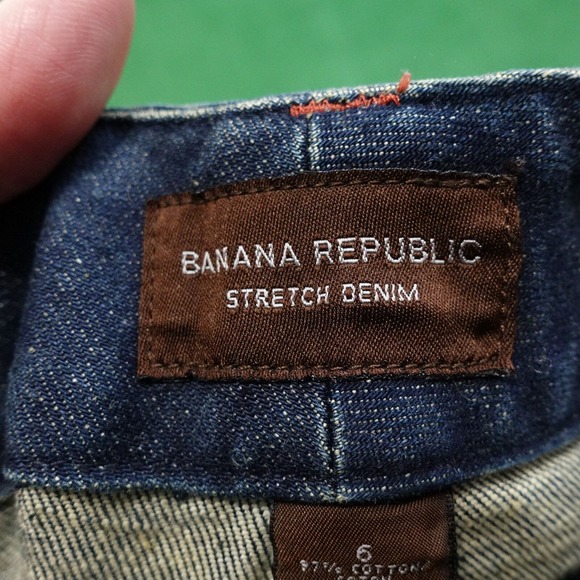 VINTAGE BANANA REPUBLIC STRETCH DENIM BOOTCUT? JEANS WOMENS SIZE 6 (30X31) - Picture 7 of 10